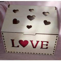 Nyitható Love ajándék doboz