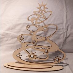 Karácsonyfa asztali dísz