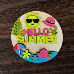 Hello summer Nyári Ajtódísz – Üdvözöld a Napfényt!