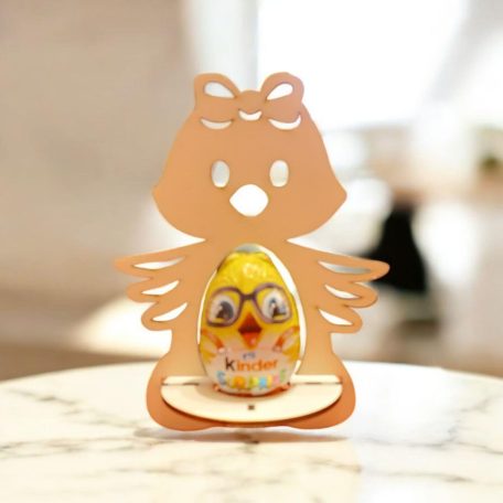 Kinder tojástartó figurák
