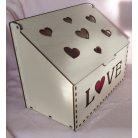 Nyitható Love ajándék doboz
