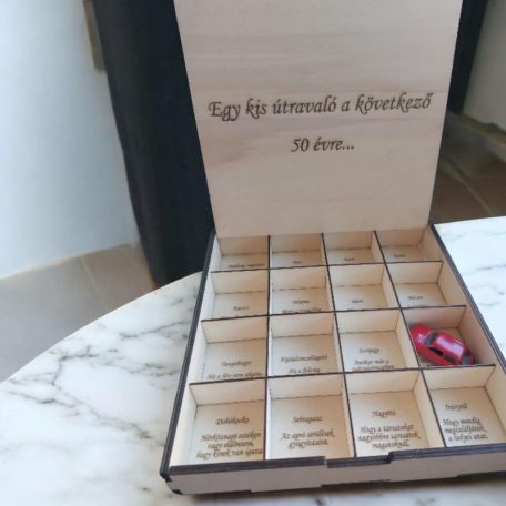A Házasság Kellékei – Egyedi Gravírozott Esküvői Ajándékdoboz Pénzátadásho