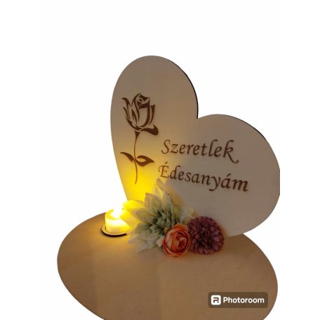 Anyák napi dísz natúr