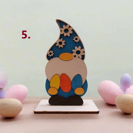 Titokzatos erdei manók és gnómok – Kézzel festett, színes fa csodák!